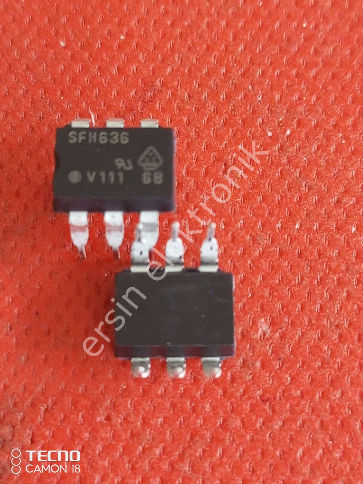 SFH636 High Speed Optocoupler, 1 MBd, Transistor Output
