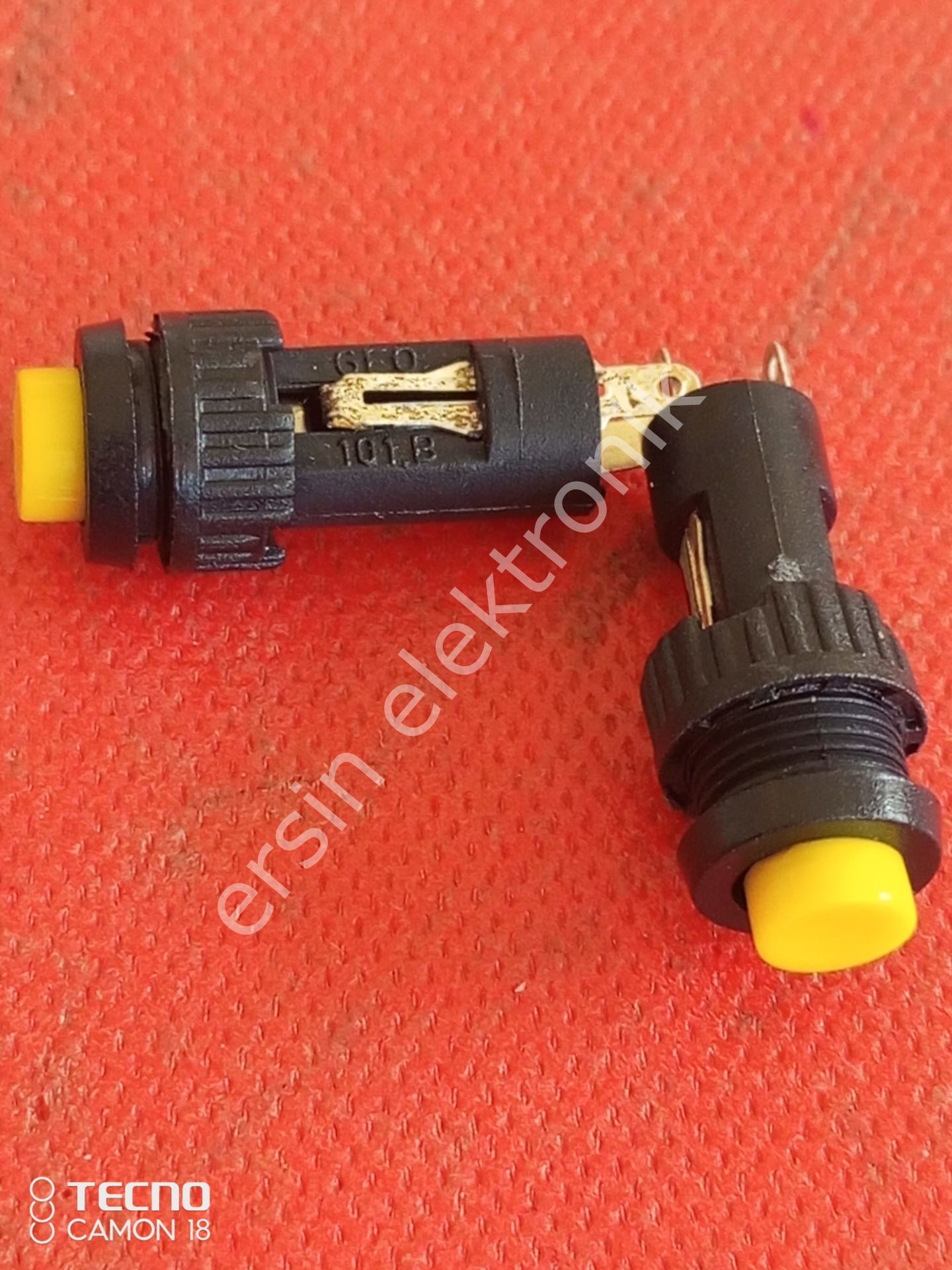 BUTON  (101B GEO BUTON) (Çap:10mm Uzunluk:20mm)