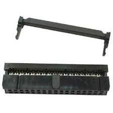 34 lü Flat Kablo Tipi IDC Konnektör Dişi  (2.54mm)