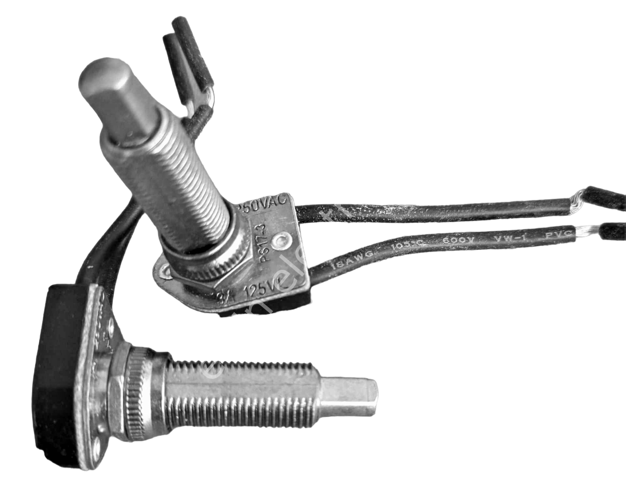 PUSH BUTTON (ON-OFF) 1A 250V AC 3A 125V (PS17-3) (1)