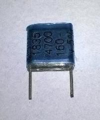 4.7nF (4700pF) 160V Stroflex (Strofleks) Kondansatör