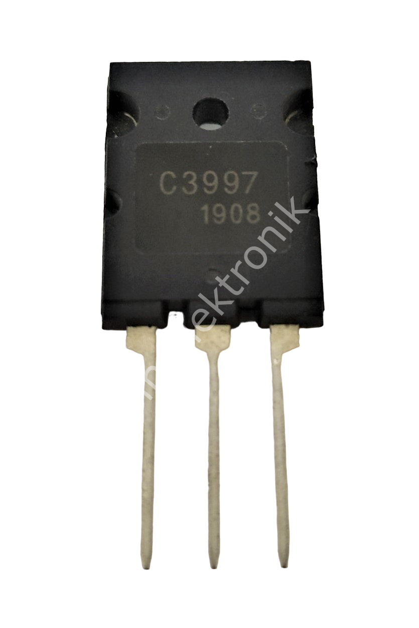 2SC3997 1500V 20A 250 Watt NPN Triple Diffused Planar Silicon Transistor (Orjinal) (BU-4540AL- BUH-1215, FJL6820) SANYO