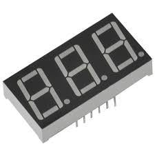 14mm Kırmızı Ortak Anot Led Display (JZ-5361-BUR-N) - - 3 Digit