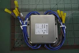 (30A) EMİ FİLTER F4126 30A / 72V DC Power Line Filter(Corcom)