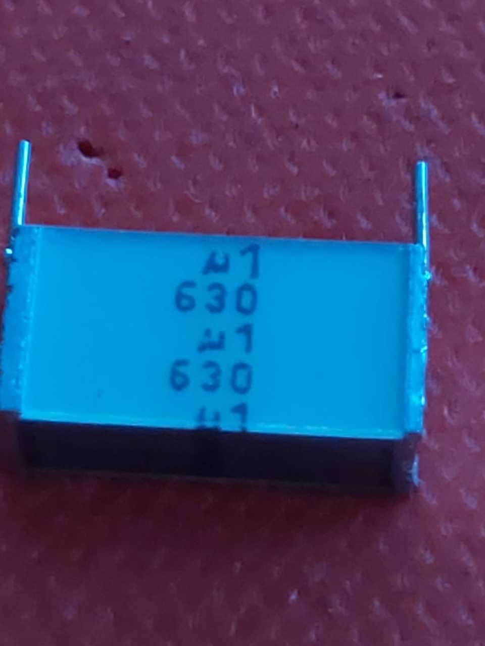 100nf 630V Stroflex (Strofleks) Kondansatör  (0.1UF 630V) Pin aralığı 15mm (ER)