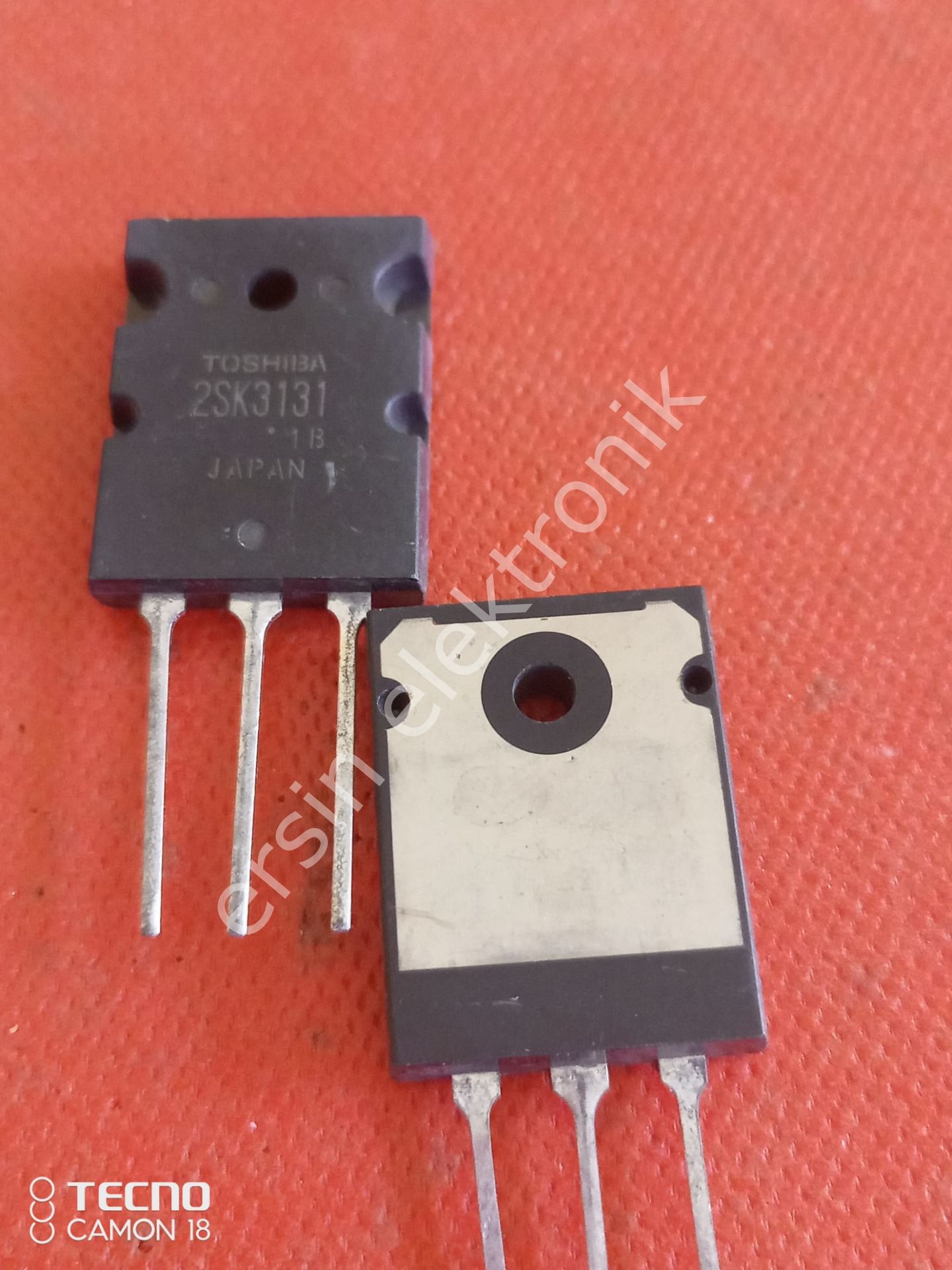 2SK3131  50A  500V, N-Ch Mosfet  TOSHİBA ORJİNAL (japan)