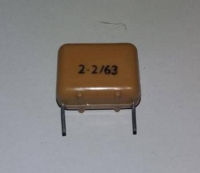 2.2uF 63V Polyester Kondansatör