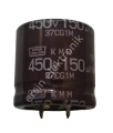 150uF 450V Elektrolitik Kondansatör 105C  (30MMX30MM) (nıppon)