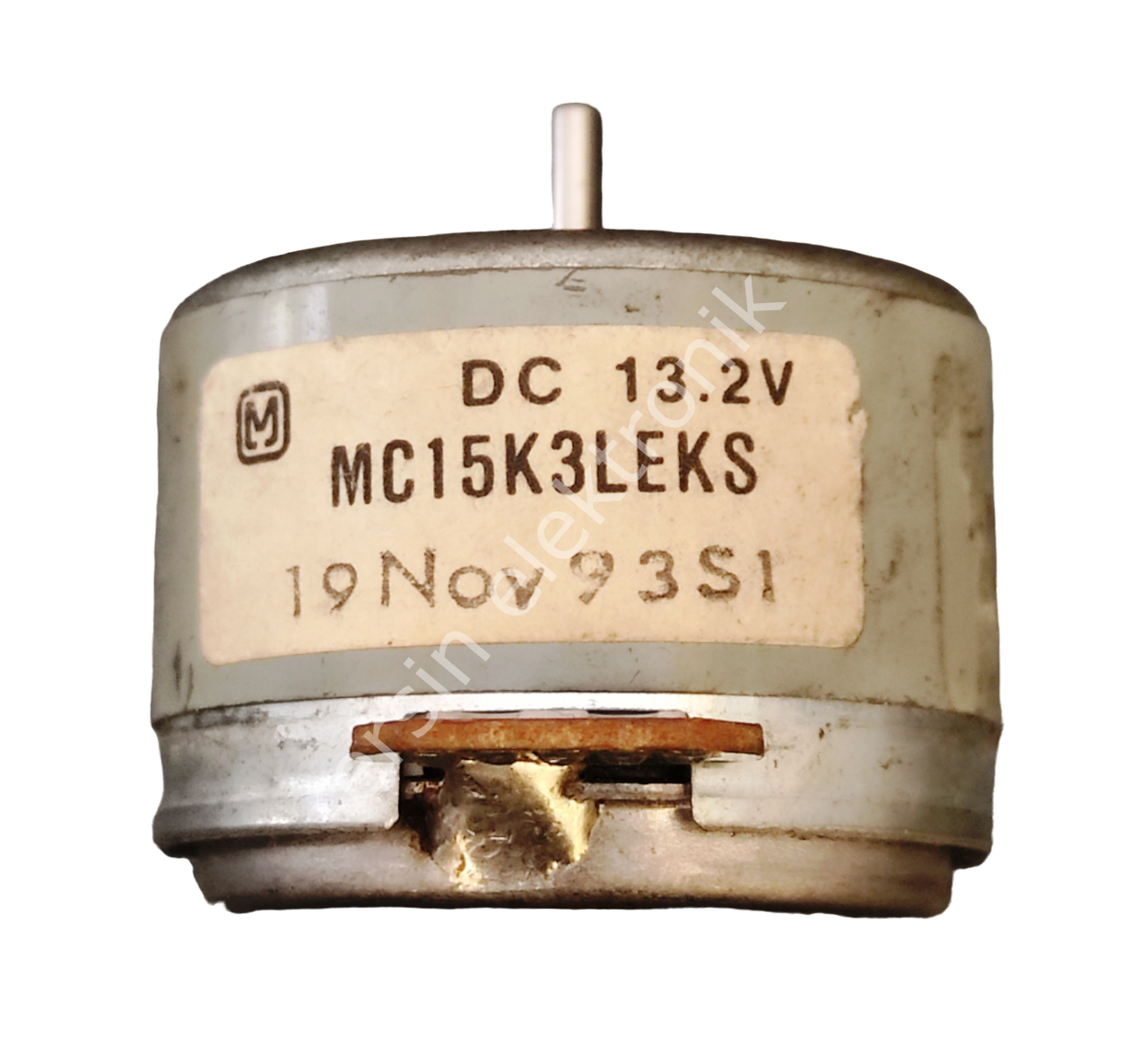 MC15K3LEKS 13.2V DC Motor (Çapı 30mm Yükseklik 20mm)