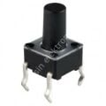 6x6mm Yükseklik=9.5mm  Tact Switch