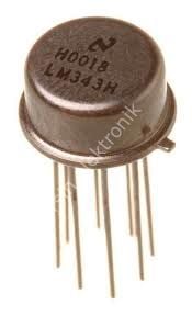 LM343H  High Voltage Operational Amplifier