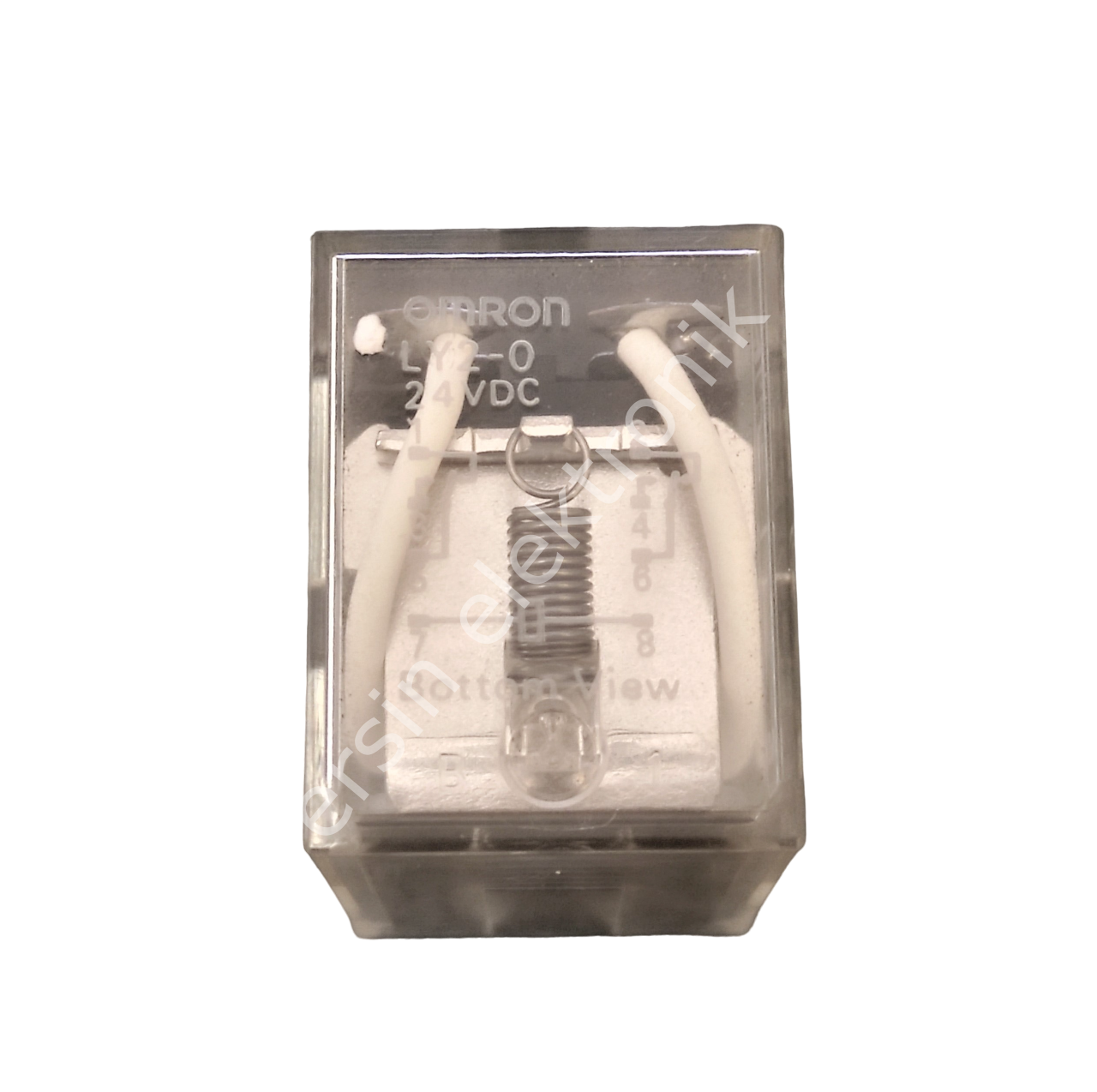 LY2-0-24VDC (24VDC Röle) 24v 10A  ÇİFT KONTAK RÖL  (OMRON)E (Orjinal)